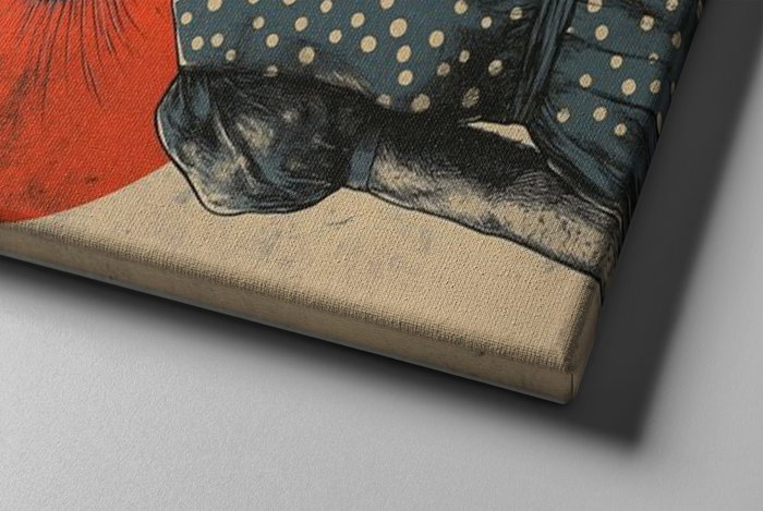 Wallity Pintura Decorativa en Lienzo Multicolor 70 x 100 cm